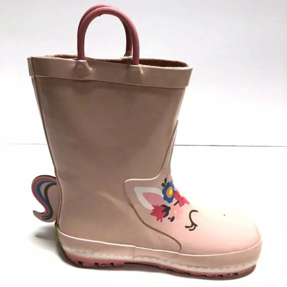 Western Chief Kids Pink Rain Boots Size 10 M Youth